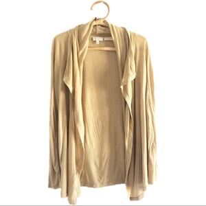 The Limited “Scandal” Collection Open Lightweight Cardigan Camel Small $69.50